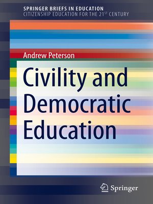 cover image of Civility and Democratic Education